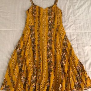 Yellow Flower Dress